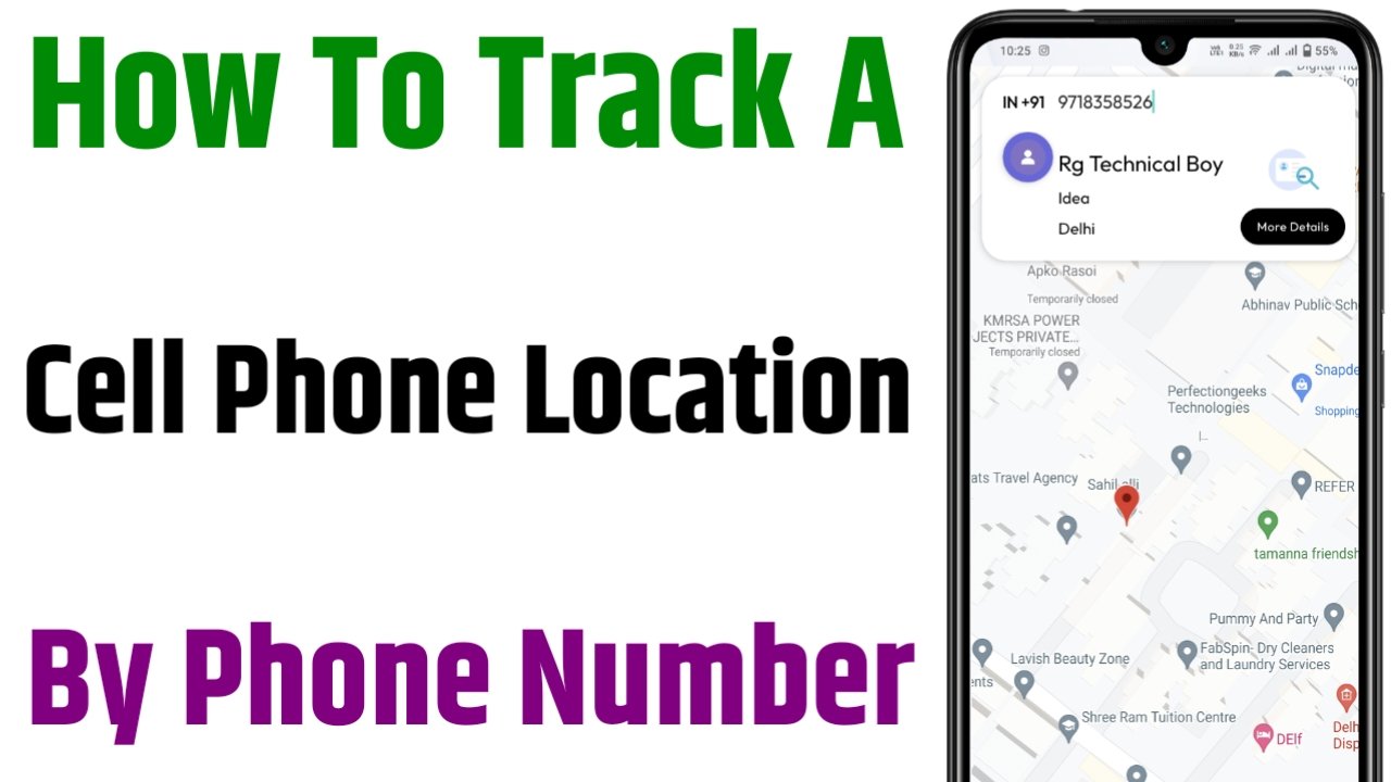 [ Without permission ] How to track a cell phone location by number