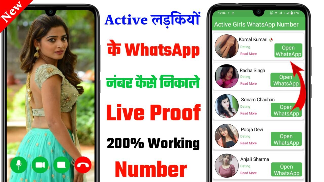 Active Girls WhatsApp Number | Chalu ladkiyon ke WhatsApp number