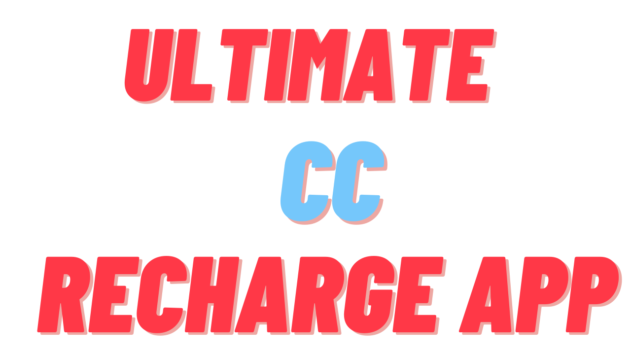 Ultimate cc recharge app