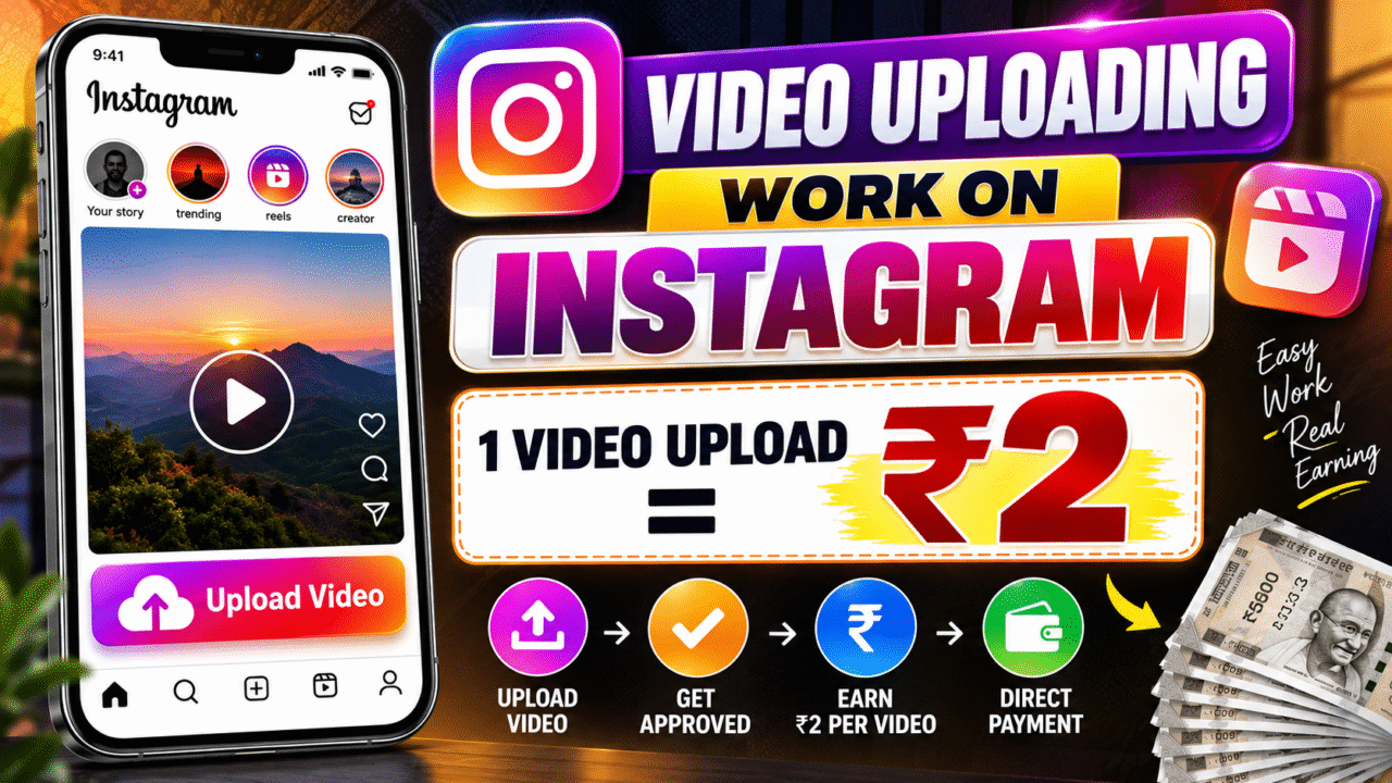 🎬 Instagram Video Uploading Work