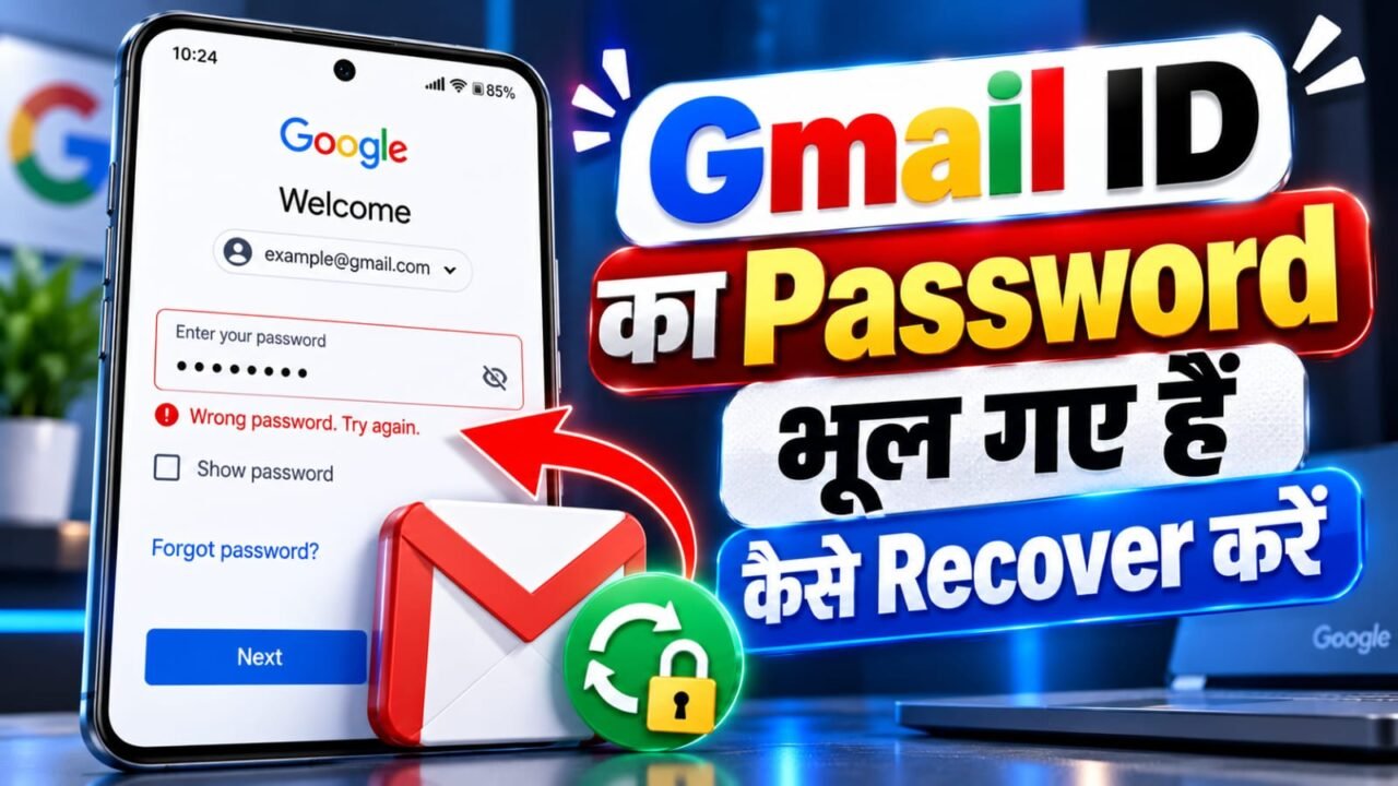 How to Forgot Gmail Password ? | Gmail ka Password Kaise Forget Karen