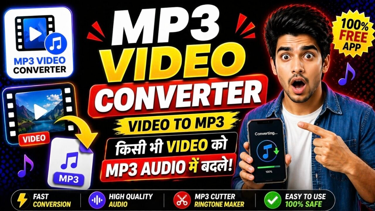 Video to MP3 Kaise Convert Kare? Best App Full Guide 🔥